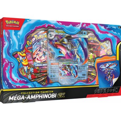 Coffret & Bundle - Pokémon - 8 boosters - Collection Premium Méga-Amphinobi EX